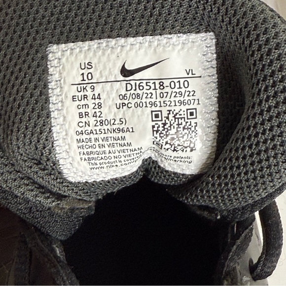 Nike Alpha Huarache Varsity 4 Baseball Turf Shoes nkDJ6518 EUC Mens Size 10 - Picture 10 of 12